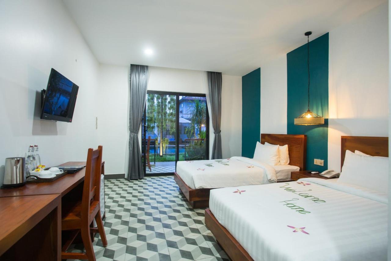 Gz Bliss D'Angkor Suites Siem Reap Buitenkant foto