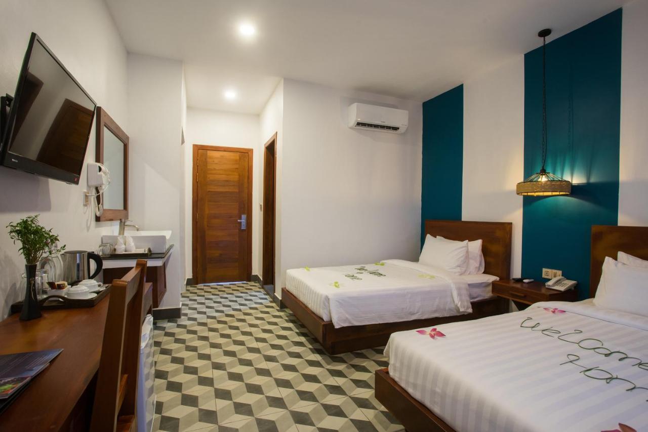 Gz Bliss D'Angkor Suites Siem Reap Buitenkant foto
