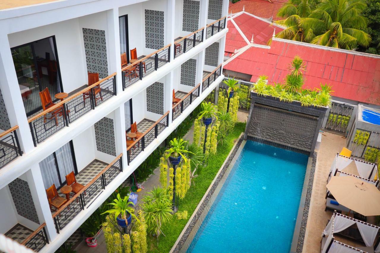 Gz Bliss D'Angkor Suites Siem Reap Buitenkant foto